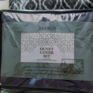 Gray Duvet Cover Set